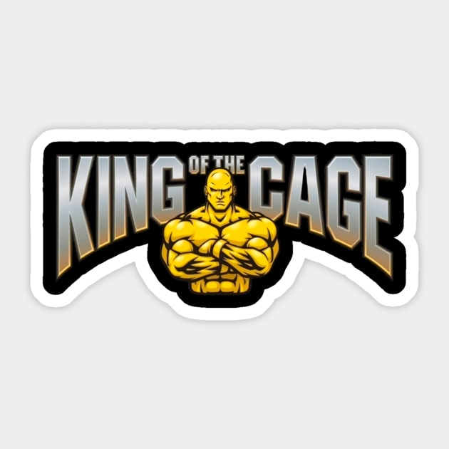 King Of The Cage Sticker by FightIsRight